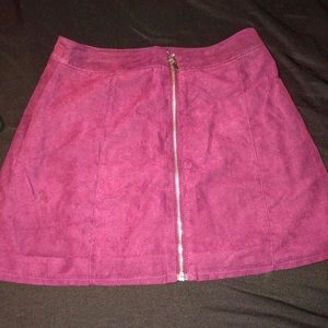 Purple skirt